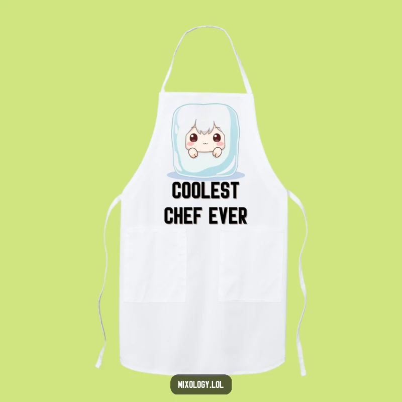 Funny Ice Cube Hideout Apron - Kitchen Humor for Chefs, Perfect Funny Gift
