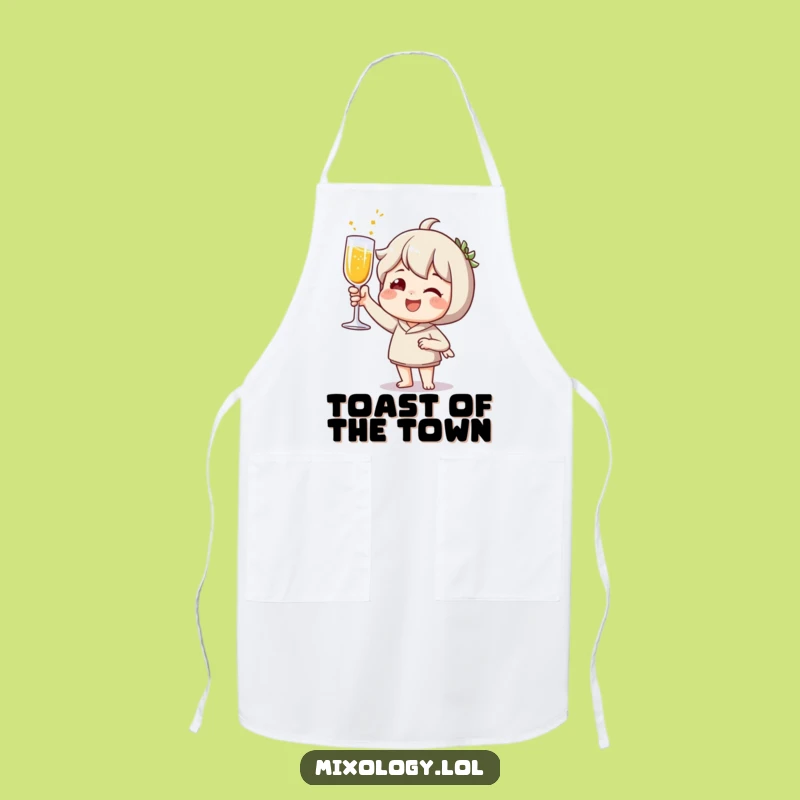 Funny Party Apron: Toast & Celebrate with This Joyful Kitchen Wear