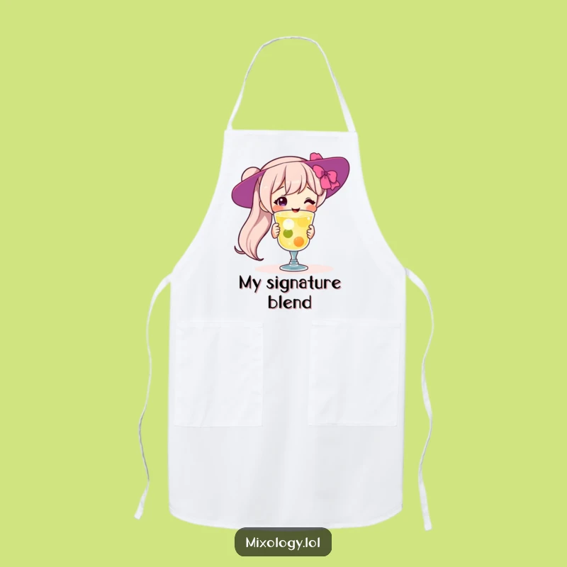 Funny Bartender Apron: Proud Cocktail Creator Character Kitchen Funny Gift