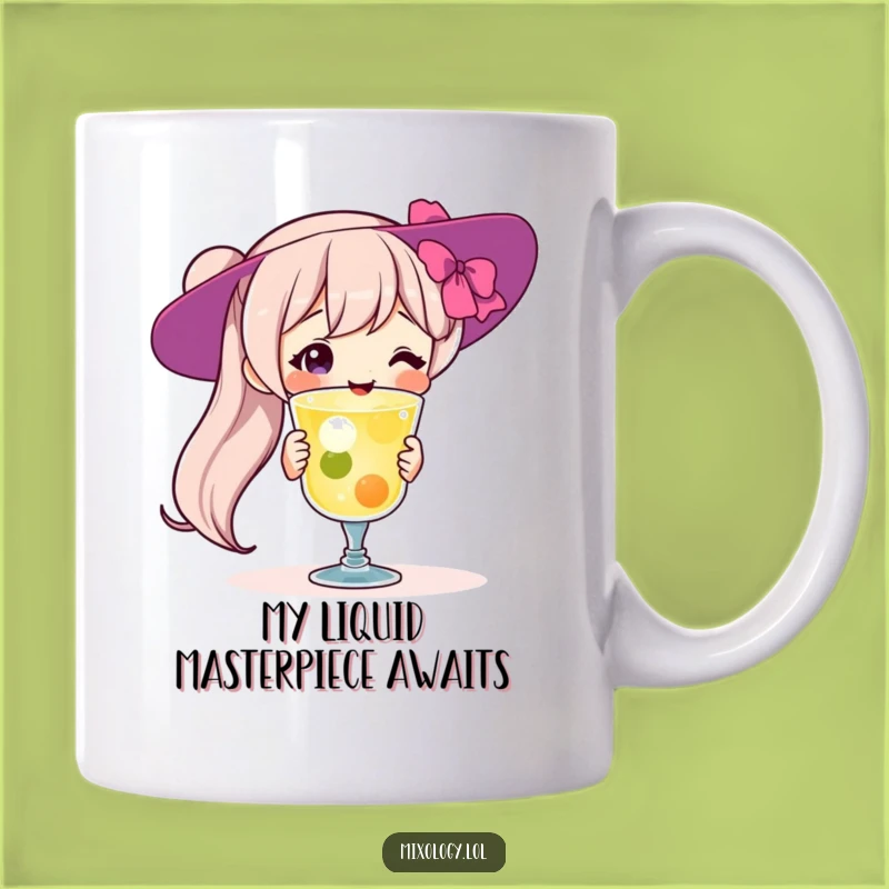 Funny Cocktail King Mug: Proud Bartender Character Perfect Funny Gift