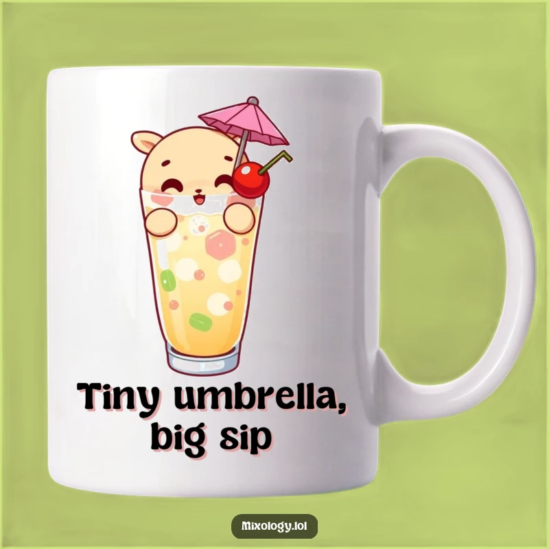 Funny Garnish Drink Mug: Perfect for the Detail-Oriented Cocktail Lover