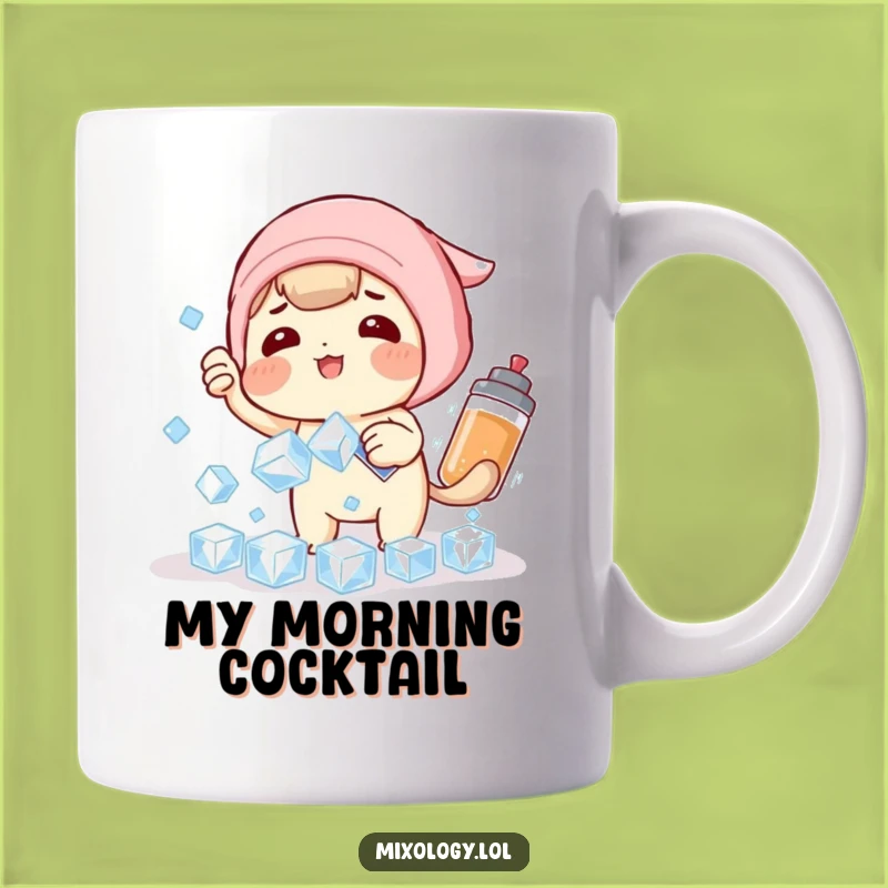 Funny Ice Catching Cocktail Character Mug: The Perfect Gift for Bartenders and Drink Enthusiasts