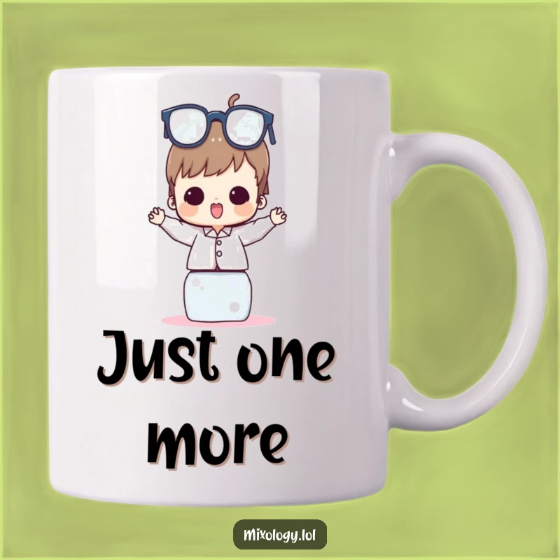 Funny Glass Tower Balance Mug: Hilarious Character Gift for Party Goers