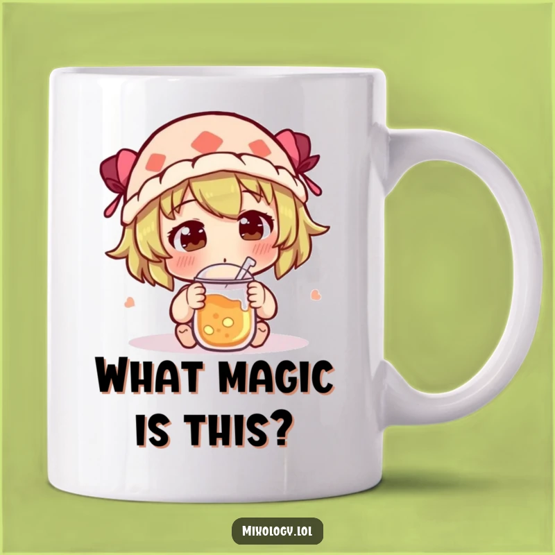 Funny Chemist Mug: Character Sniffing Concoction, Intriguing Funny Gift