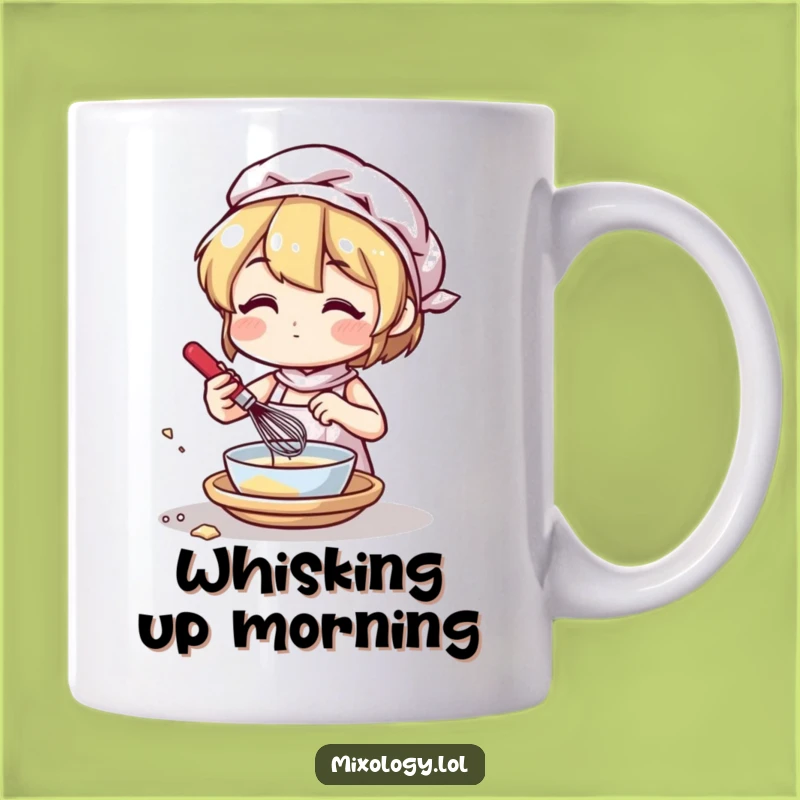 Funny Mixing Whisk Mug - Cute Chef's Perfect Gift for Home Bakers