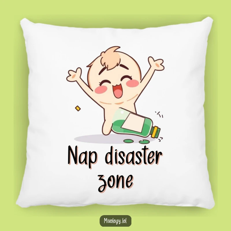 Funny Happy Clumsy Pillow - Cozy Chaos Companion, Perfect Funny Gift