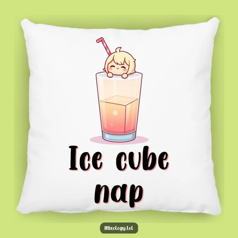 Funny Chill Character Ice Cube Pillow: Add Comfort and Cool Humor to Your Space