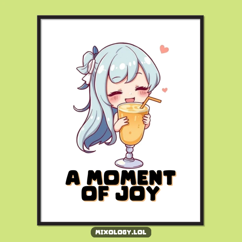 Funny Sophisticated Drinker Digital Print: Instant Elegance!