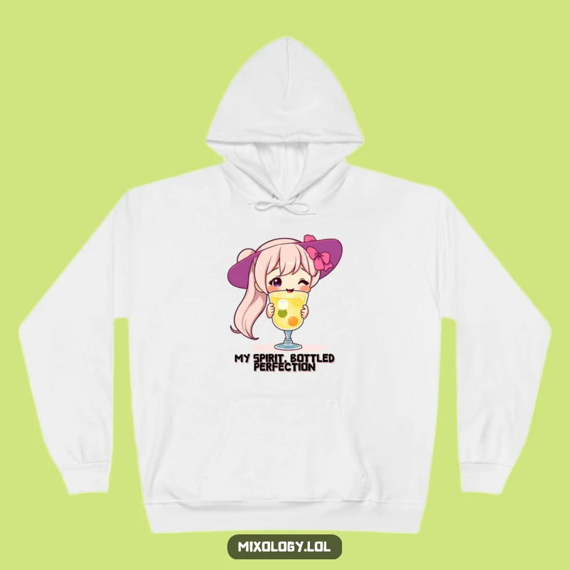 Funny Bartender Hoodie: Proud Cocktail Creator Character Warm Funny Gift