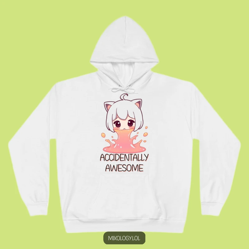Funny Spill Hoodie: Cozy Clumsiness, Ideal Funny Gift!