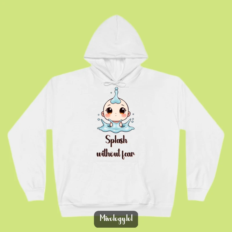 Funny Splash Surprise Hoodie - Cozy Surprise Character Comfort