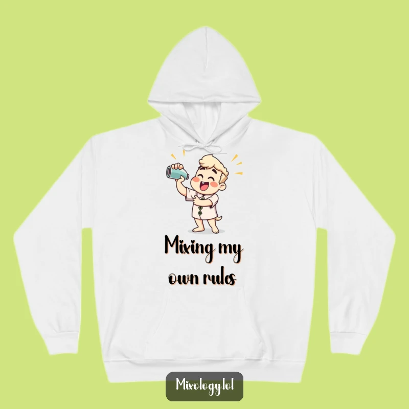 Funny Enthusiast Hoodie: Cozy Comfort for the Ultimate Cocktail Mixer Shaker