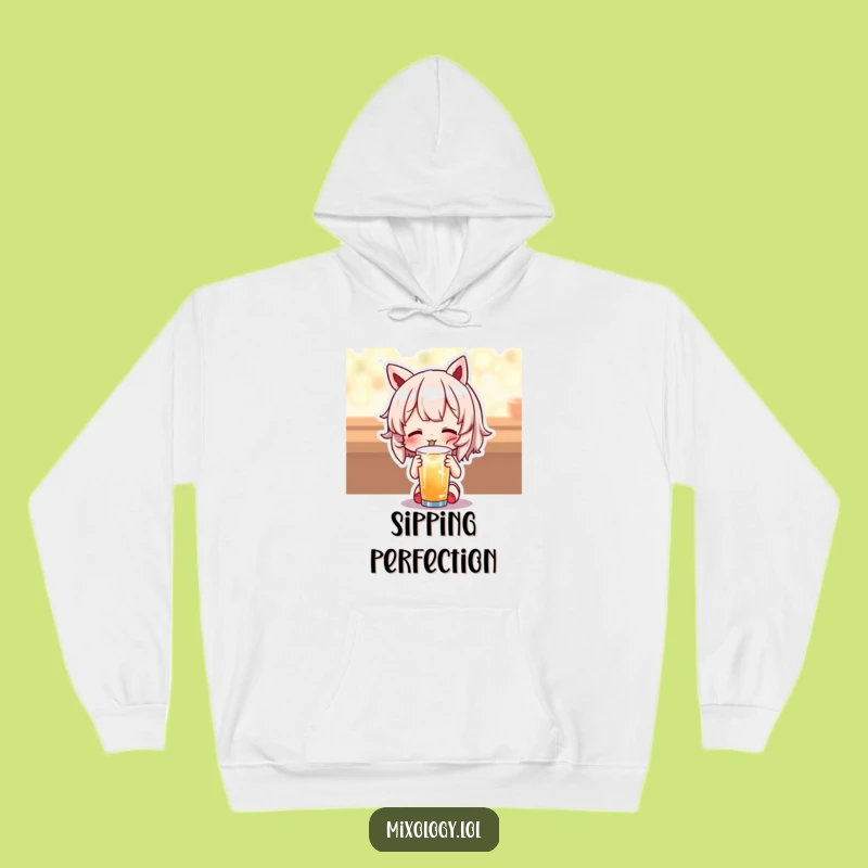 Funny Delightful Drink Hoodie - Cozy Gift for Cute Character Fans