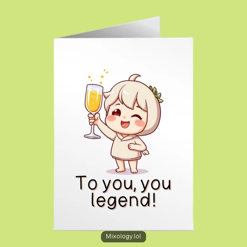 Free Printable Congrats Card: Joyful Toast, Sparkling Beverage, Celebrate Downloadable Cheer