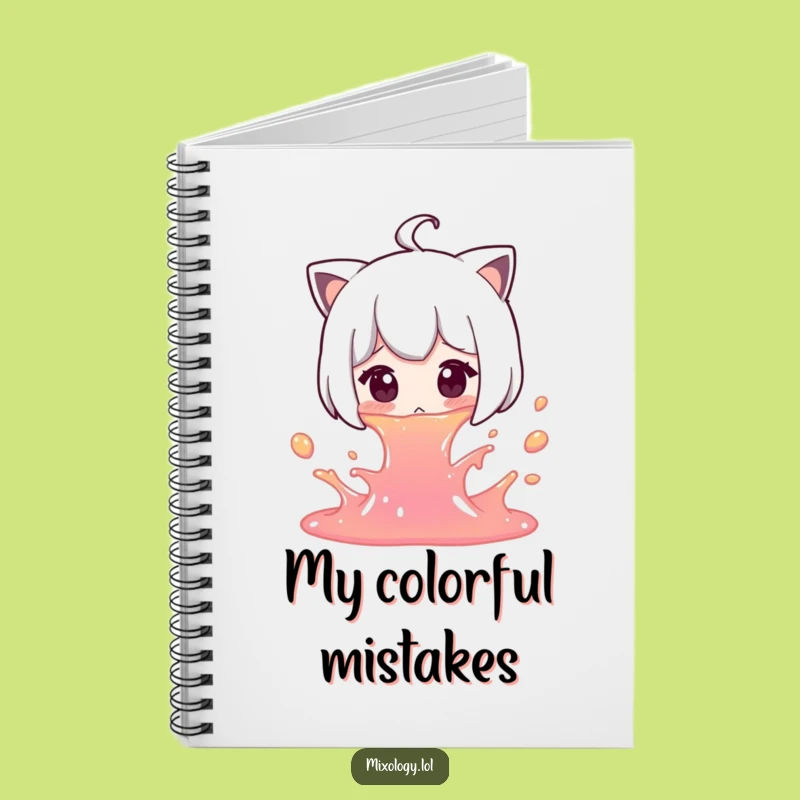 Funny Spill Notebook: Oops Moment Journal, Ideal Funny Gift!
