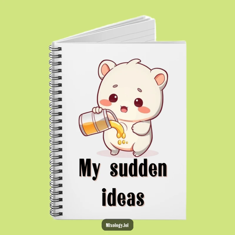 Funny Surprised Notebook - Creature Journal, Creative Funny Gift