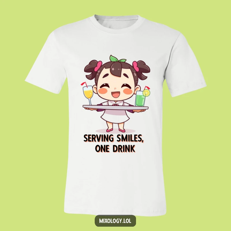 Funny Balancing Character T-Shirt: Hilarious Host & Party Apparel Gift