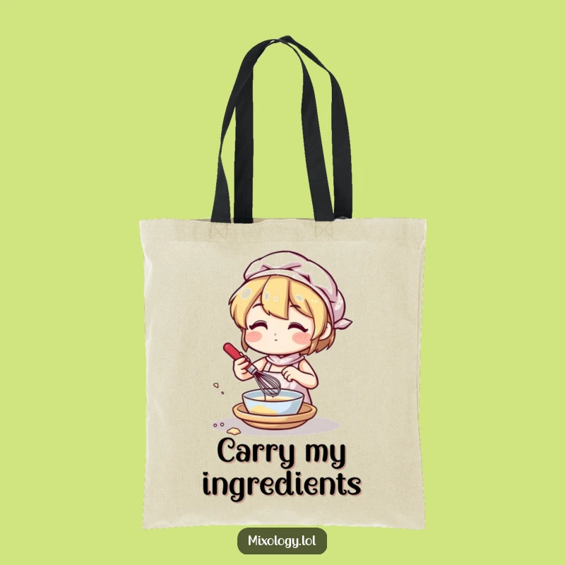 Funny Mixing Whisk Tote Bag - Carry Your Culinary Creations