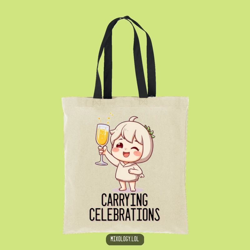 Funny Toasting Tote Bag: Carry Your Celebration with Style