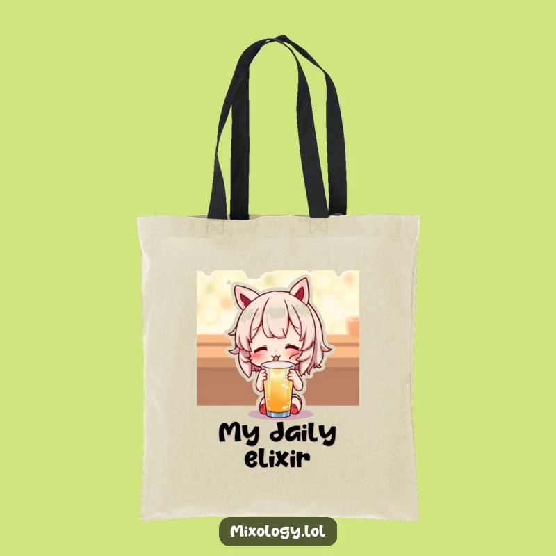 Funny Delightful Drink Tote Bag - Carry Your Joy with Cute Style