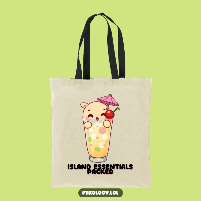 Funny Garnish Drink Tote Bag: Carry Your Style with Detail